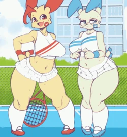 [Burgerkiss] Minun and Plusle Animation