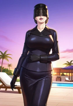 [Dogvahkiin] Lady in black (Shin Megami Tensei) (Patreon) (AI Generated)