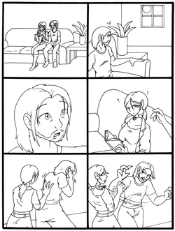 [Tierafoxglove] Holiday House Under the Moon (Sketch)