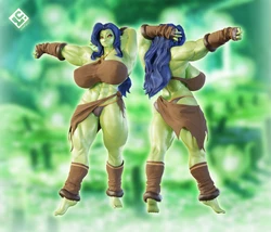 [LewdxCube] Moe Orc 2