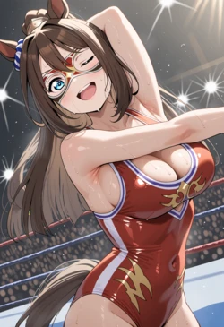 Pro Wrestler Pasa [AI Generated]