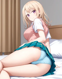 [Langust022] Medaka Kuroiwa is Impervious to My Charms - Mona Kawai (Patreon) [Ai Generated]