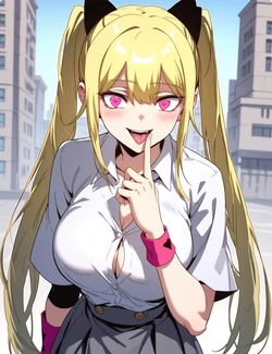 Rachel - Chewing up the Academy with a Skewer of Sashimi - 사시미 한 자루로 아카데미를 씹어먹음 - 레이첼 [AI Generated]