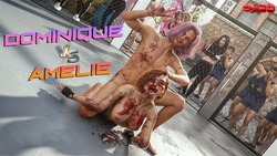 [Dominique vs Amelie] (Brutal MixFight Ryona) [English]