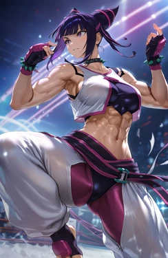 (ChickenBeautiful) 3a23.Juri ハン・ジュリ ストリートファイター BWC [172p]】[AI Generated]