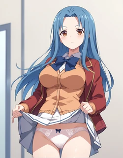 [Langust022] Classroom of the Elite - Haruka Hasebe (Patreon) [Ai Generated]