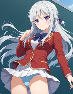 [Langust022] Classroom of the Elite - Hiyori Shiina (Patreon) [Ai Generated]