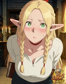 Marcille Donato hentai | Delicious in Dungeon parody [AI Generated]