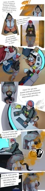 [Lazei] Penny Using Nemona as a Gaming Chair [Portuguese-BR] [comissionado por matheus_rusher]