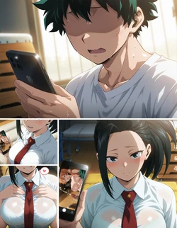 [kagura (95514474)] Momo Yaoyorozu [AI Generated]