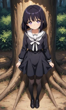 A day in the life of Hotaru Tomoe (Bishoujo Senshi Sailor Moon) [AI Generated]