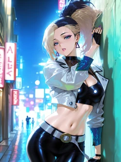[SoraSenpai]Akali BBC [AI Generated]