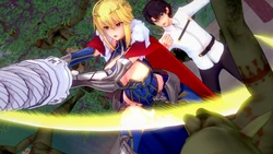 Artoria Pendragon (Lancer) + Erotic Status (Completely Corrupted)