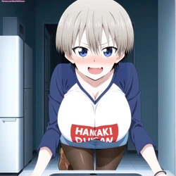 Hana Uzaki of Uzaki Chan Wants to Hang Out! Sexy Poses [Gen 2.5] ] - Rule34 Diffusion [AI Generated]