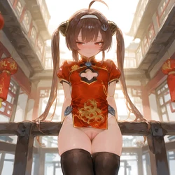 (Clowenqq) Request | Ping Hai | Azur Lane (Patreon) [Ai Generated]