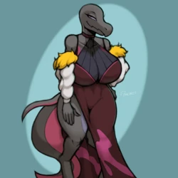 [FreePancakes] Suzy the Salazzle (OC) (Pokemon)