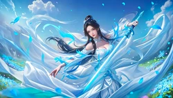 [AI Generated] 诛仙 陆雪琪  Lu Xueqi