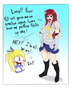 [Spiced Milk] Erza and Lucy (Fairy Tail)