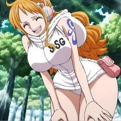 Nami (one piece) [JarenTr] [ai generated]