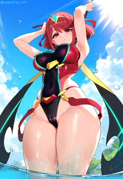 Lucyla803 - Pyra photoshoot (Patreon) (AI generated)