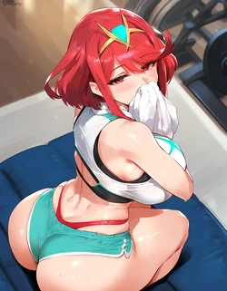 Lucyla803 - Pyra gym photoshoot (Patreon) (AI generated)