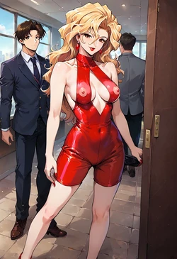 Madame President (Golden boy) [AI generated]