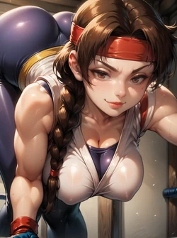 Yuri Sakazaki - ユリ・サカザキ - 114P (Patreon) aiEgg [AI Generated]