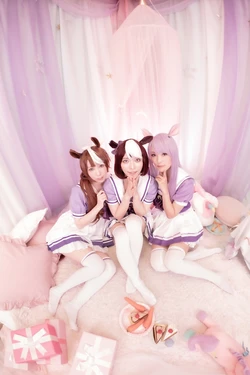 [nekoxgohan] Special Week+Meisho Doto+Mejiro Mcqueen (Uma Musume Pretty Derby)
