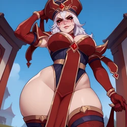 [Floxin] Sally Whitemane x BBC [Ai Generated]
