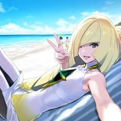 [Cyber-Wifu11] Lusamine (Pokemon) [AI Generated]