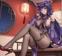 [AI generated] 崩坏3(honkai_impact_3rd)——雷电芽衣(raiden_mei )