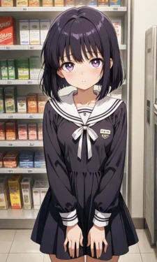 Hotaru-chan's Dangerous Part-time Job (Bishoujo Senshi Sailor Moon) [AI Generated]