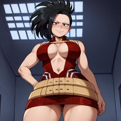 [Floxin] Momo Yaoyorozu x BBC [Ai Generated]