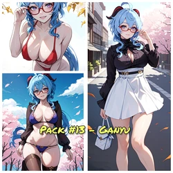 (Crazy Ai) Pack #13 - Ganyu (genshin impact) 34pics [AI Generated]