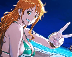 [Cyber-Wifu11] Nami (One Piece) [AI Generated]
