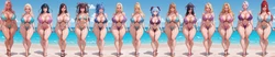 [Dartzai] Beach Girls (AI Generated)