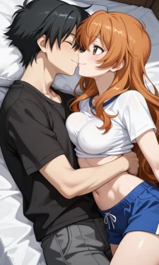 Kouko x Makoto AI Art [AI Generated]