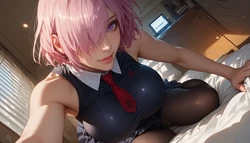 [euskyart] - Mash Kyrielight (Fate) (Patreon) (AI Generated)