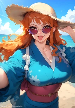 [SinderellaAI] Nami (One Piece) [AI Generated]