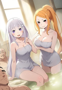Emilia + Priscilla [AI Generated]