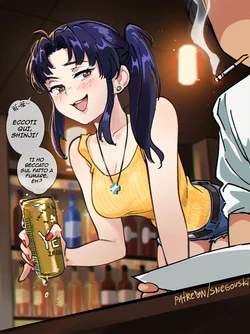 [Snegovski] Misato x Black Lagoon (Evangelion, Black Lagoon) [Italian]