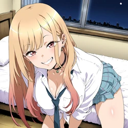 [AI Generated] (Haniodon) 2024-12-27 喜多川海夢  kitagawa marin (uncensored)