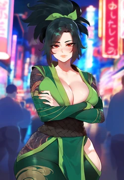 [Miyu] Akali: Urban Romance [AI Generated]