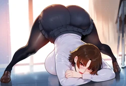 [Miyu] Makoto Niijima: Academic Arousal [AI Generated]