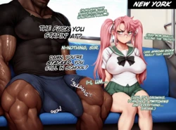 [CaptionAnon (/bwg/)] Saya Takagi (Highschool of the Dead) [AI Generated]