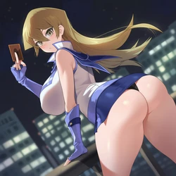 [DepressART] Tenjouin Asuka Onsen (AI Generated)