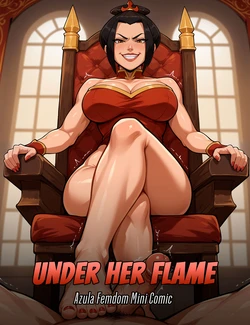 Azula Femdom Mini Comic | Avatar - Lustful Mind [AI Generated]