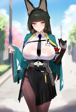 Hoshimi Miyabi BBC ai generated