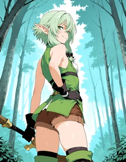 haniodon - ハイエルフ / high elf@req (Patreon) [AI Generated]