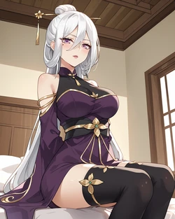 [Ponchoman] Martial Peak - Lan You Ruo (Patreon) [AI Generated] [Decensored] [70P]